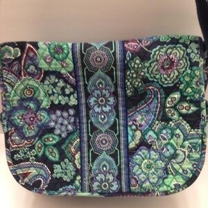VERA BRADLEY  floral book computer diaper bag